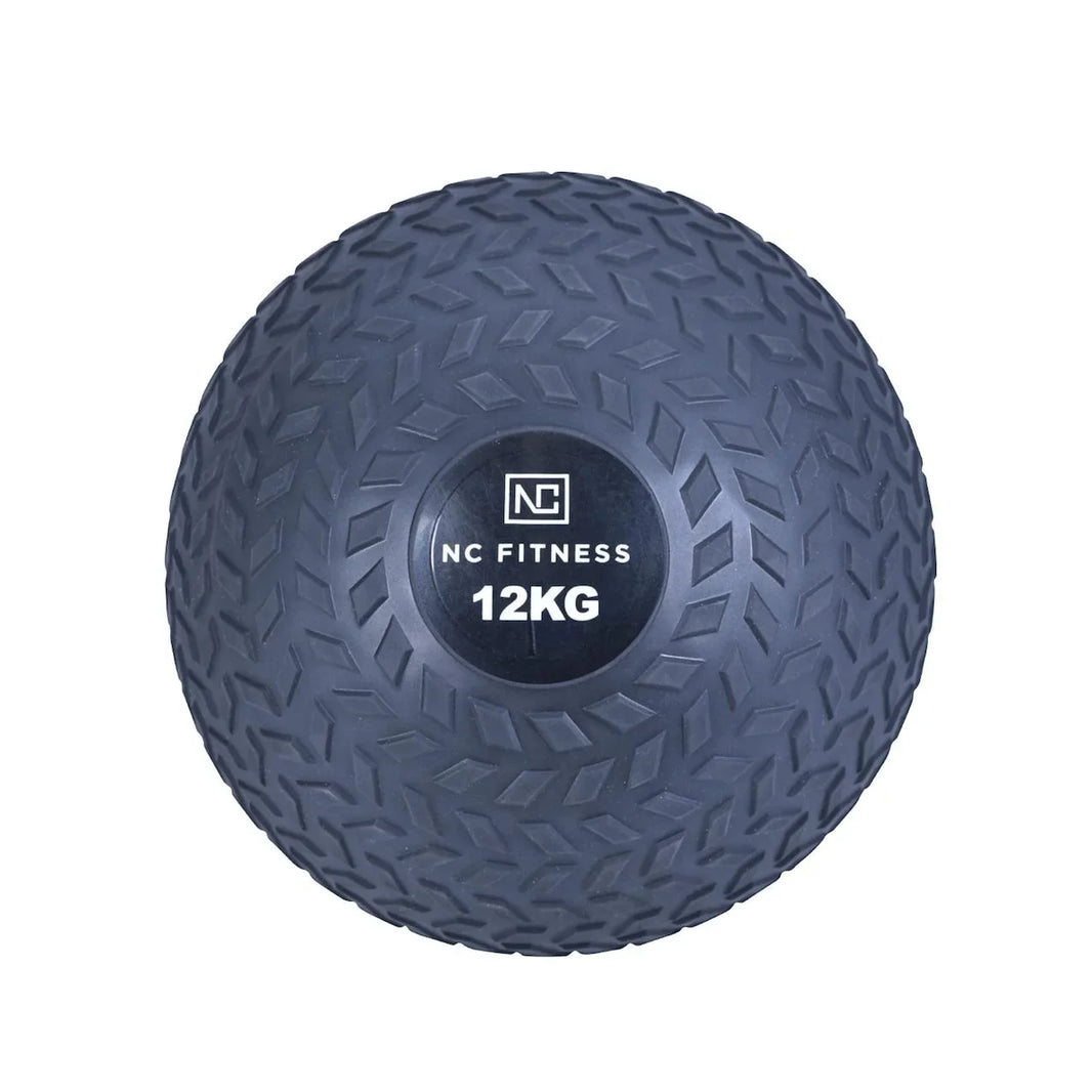 NC Fitness 12kg textured medicine ball for gym workouts