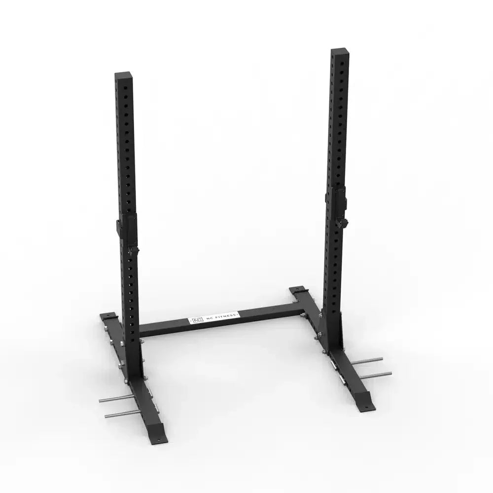 NC FITNESS HR Series Half Rack 1 black commercial gym squat rack