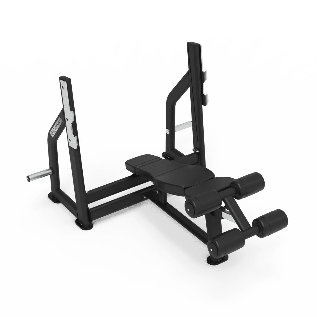 Professional black commercial leg press machine for strength training
