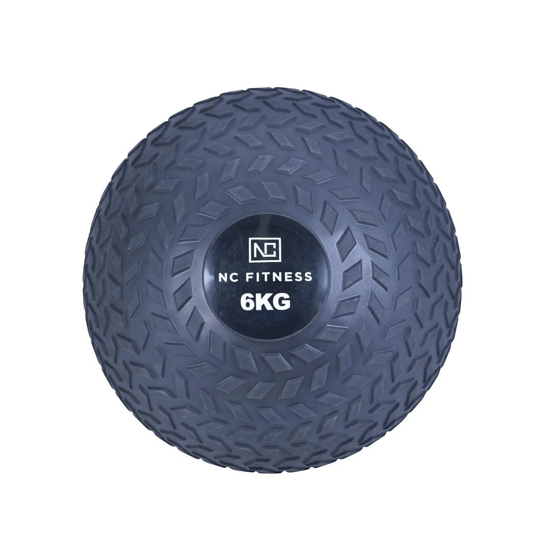 NC Fitness 6kg weighted medicine ball with textured grip surface