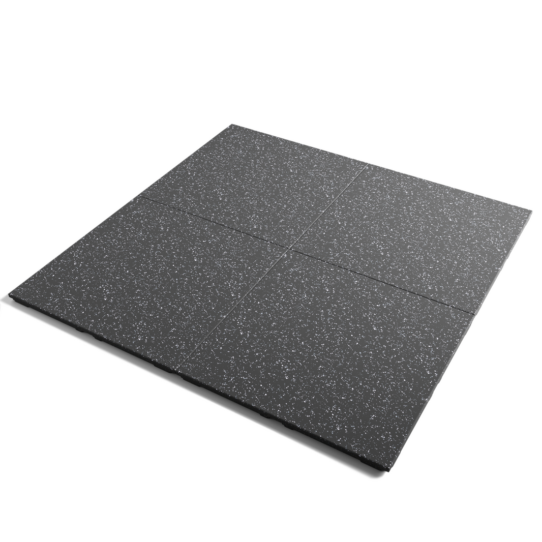 Rubber Gym Mat Economy 20mm x 1m² – Includes 12 Tabs