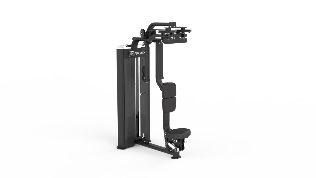 APX commercial gym equipment for strength training on a white background