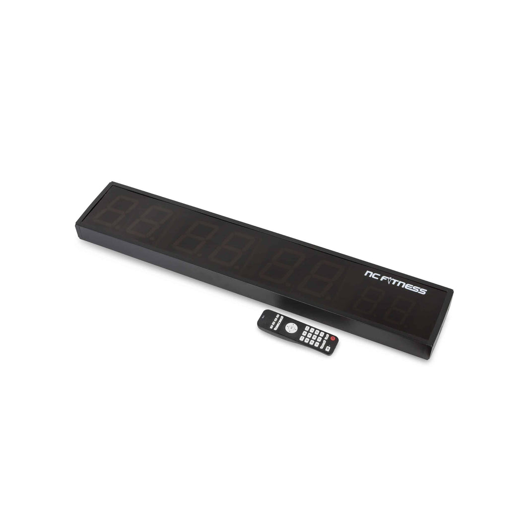 NC Fitness digital LED timer display with remote control for gym training