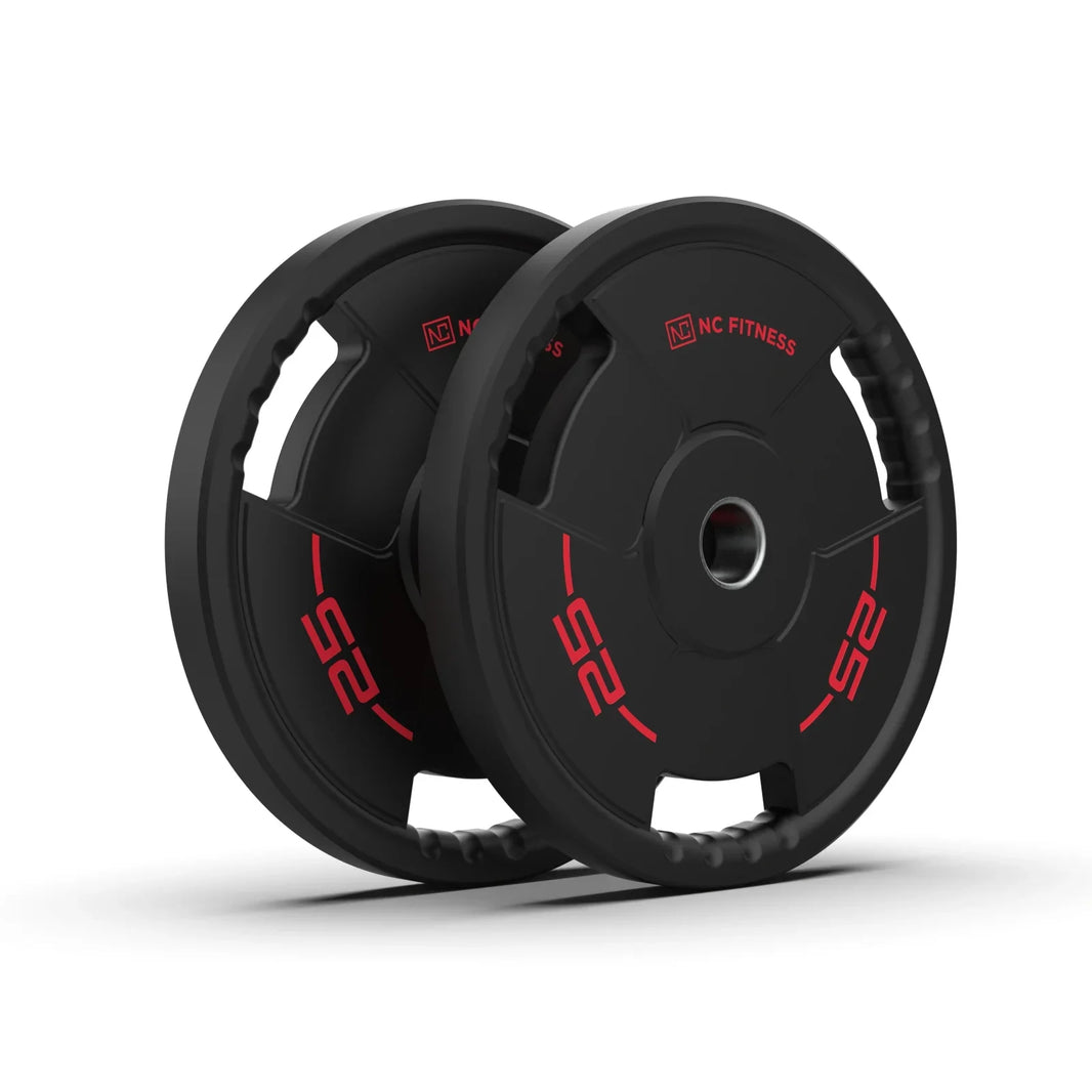 PU Olympic Weight Plates 25kg Pair