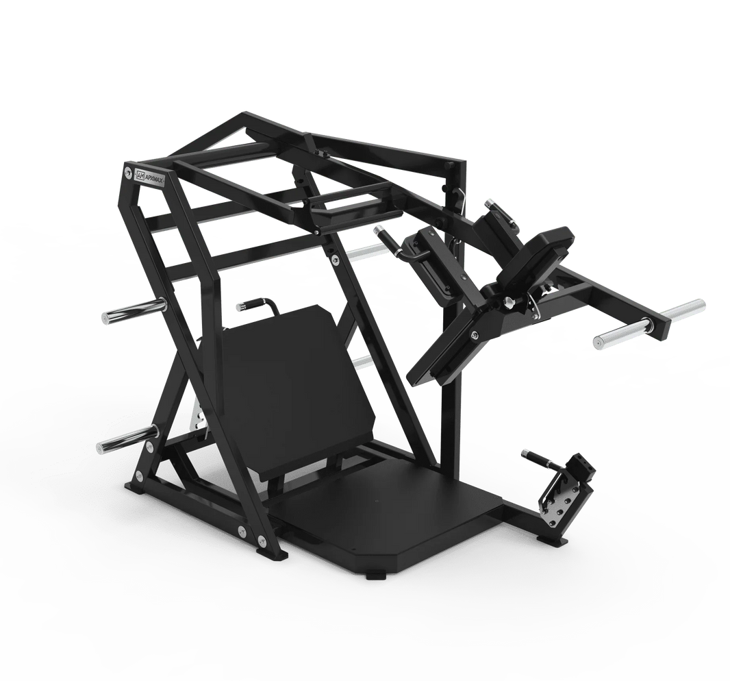 NC Fitness 8-Series Pendulum Squat Machine for commercial gym strength training.