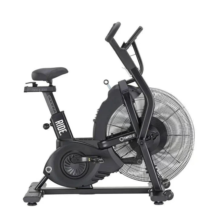 Tempest-XT commercial magnetic air bike for high-intensity cardio training.