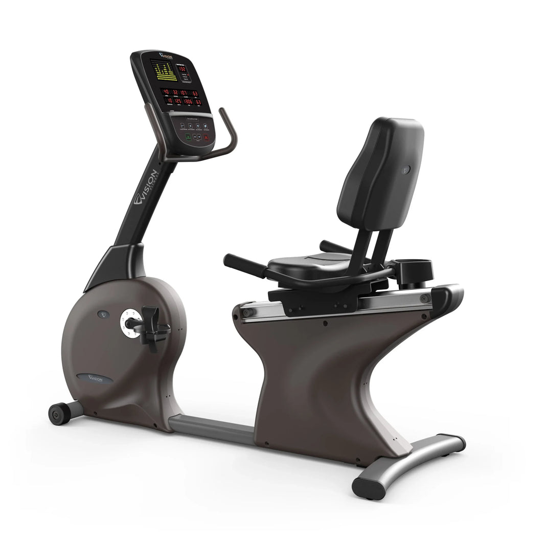 Vision R60 recumbent bike commercial exercise machine for home or gym use.