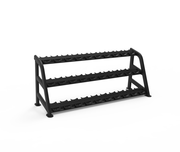 6 Series commercial 2 tier dumbbell rack