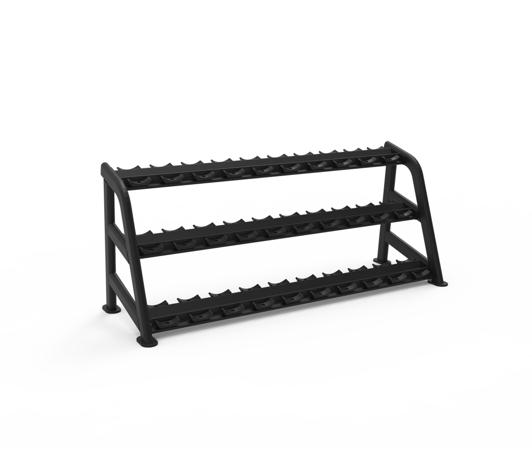 6 Series commercial 2 tier dumbbell rack