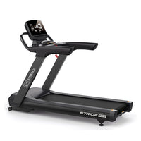 AM APXMAX Stride Pro commercial treadmill with digital display and black frame