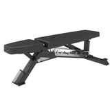 NC Fitness adjustable commercial weight bench in black