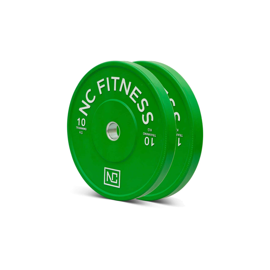 Bumper Plates 10kg green x 2