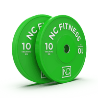 Bumper Plates 10kg green x 2