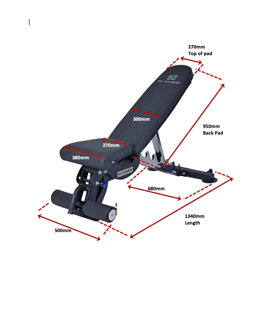 FID Weight Bench - Flat - Incline - Decline