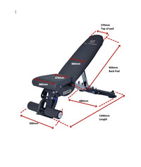 FID Weight Bench - Flat - Incline - Decline