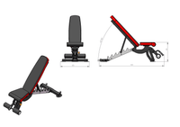FID Weight Bench - Flat - Incline - Decline
