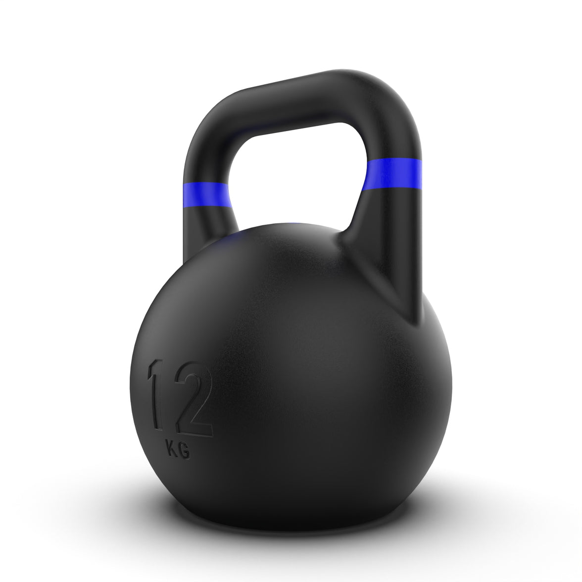 Pro Grade Black Competition Kettlebell - 12kg