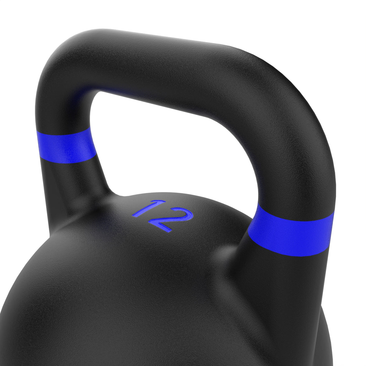 Pro Grade Black Competition Kettlebell - 12kg