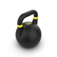 Pro Grade Black Competition Kettlebell - 16kg