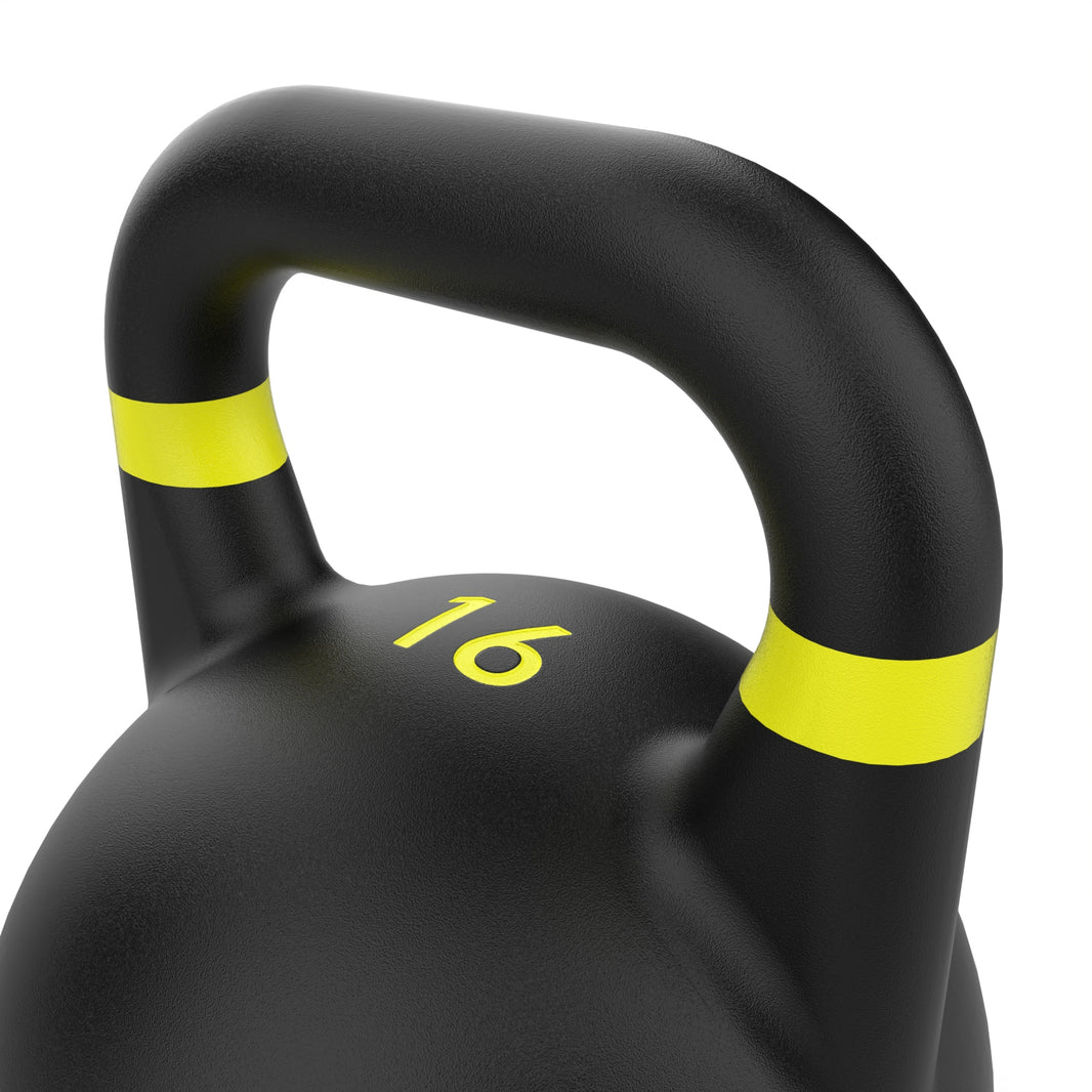 Pro Grade Black Competition Kettlebell - 16kg