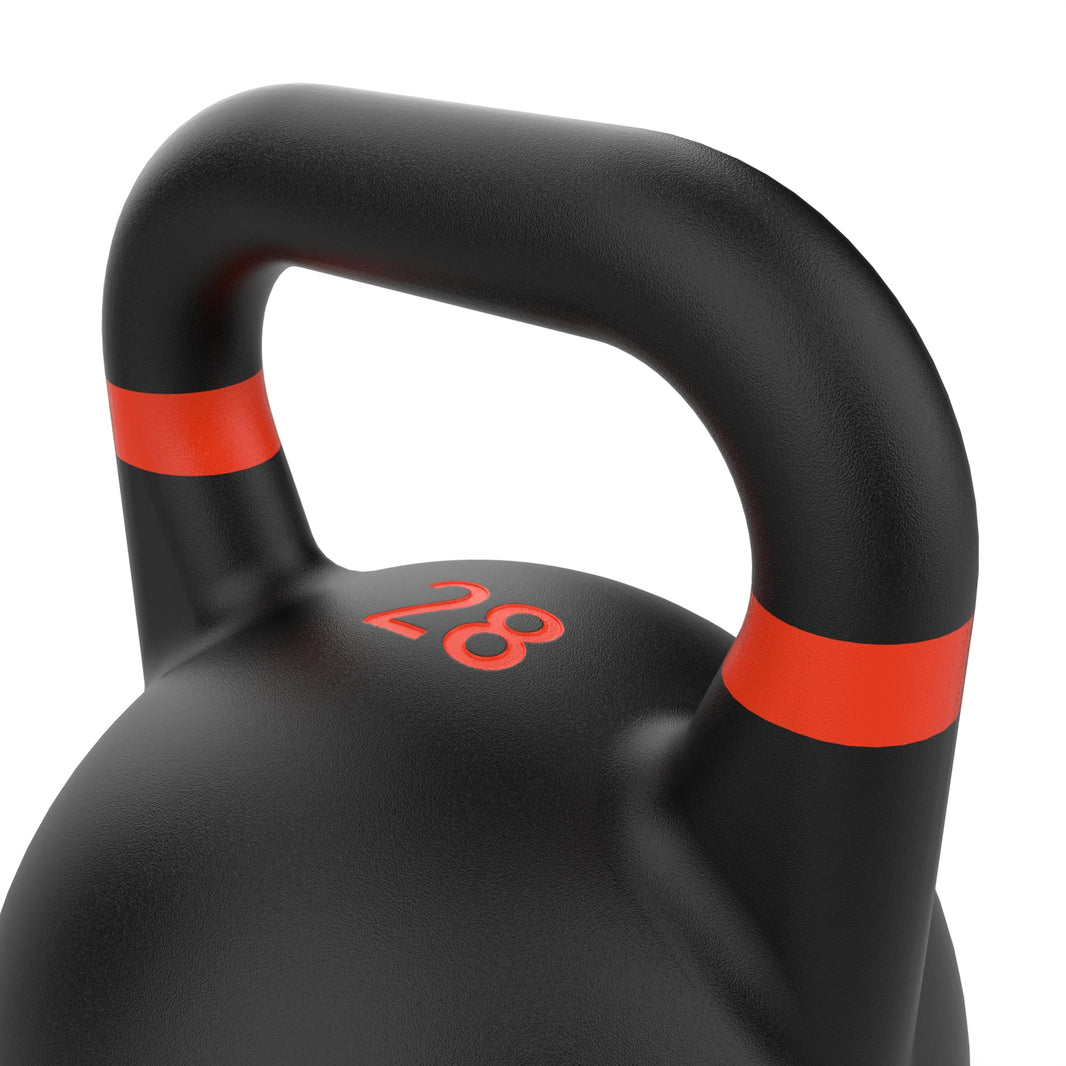 Pro Grade Black Competition Kettlebell - 28kg