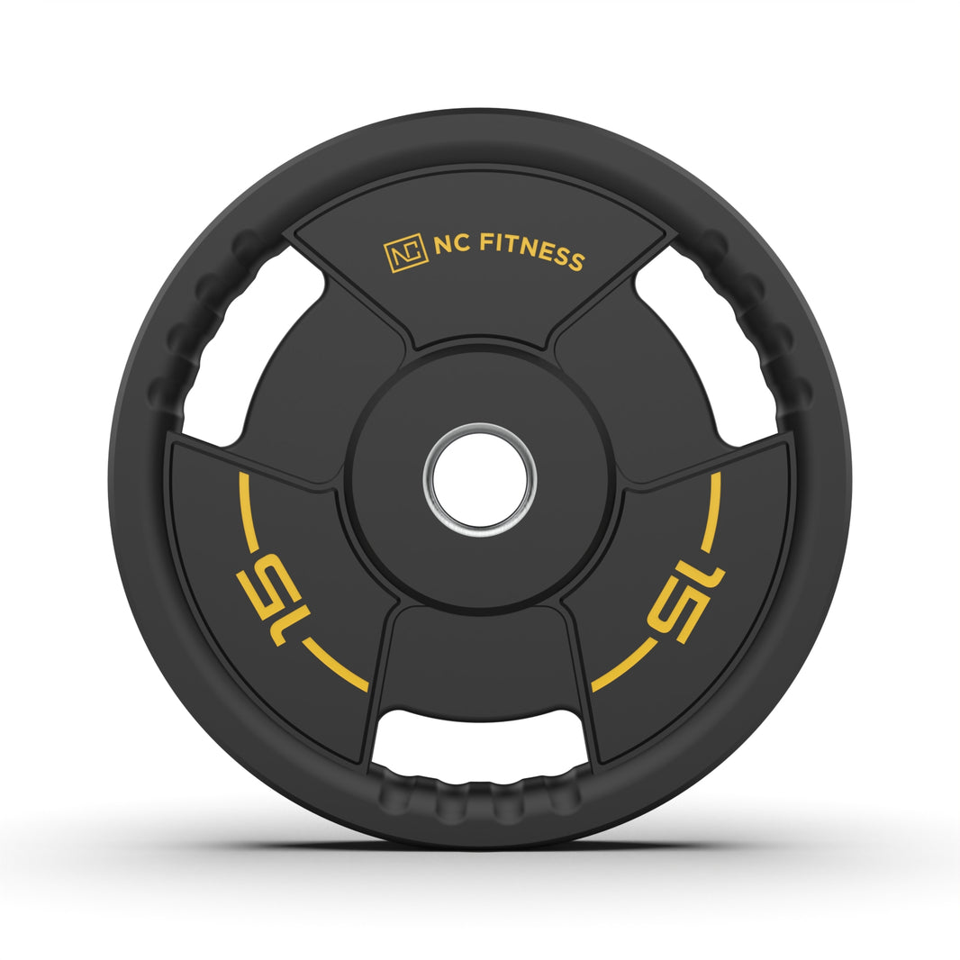 PU Olympic Weight Plate 15kg Pair