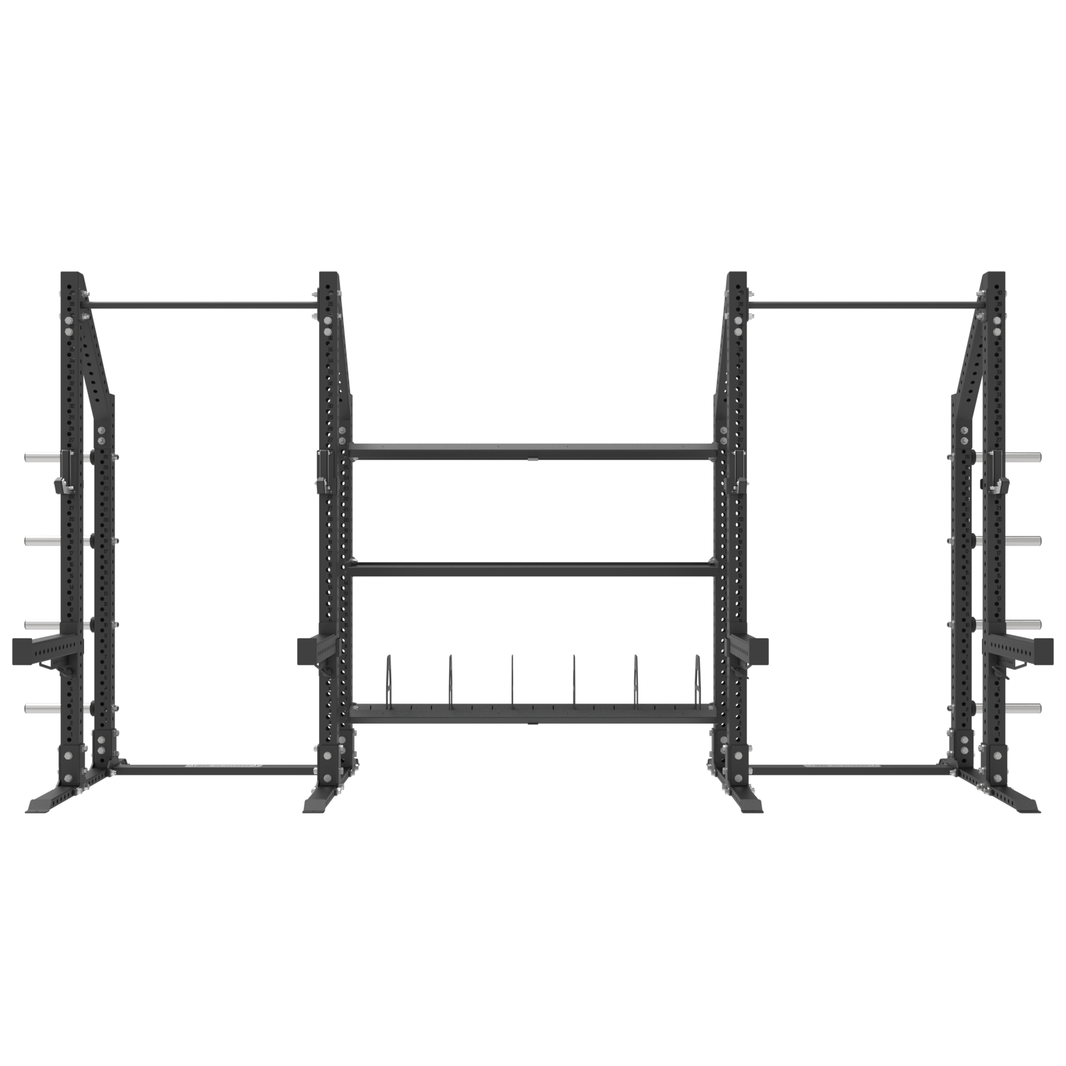 HR Series Double Half Rack With Storage