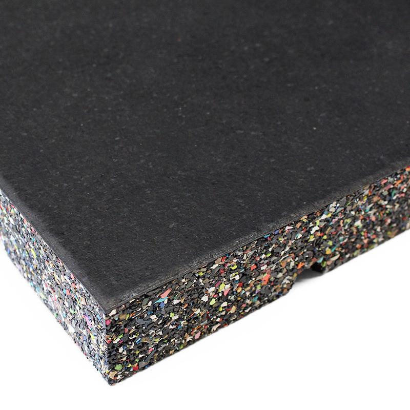 Rubber Gym Tile EPDM/GRANULE 500mm x 500mm x 50mm