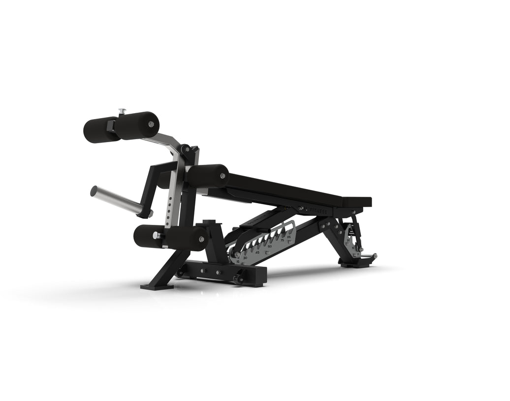 Weight Bench with Leg Curl 