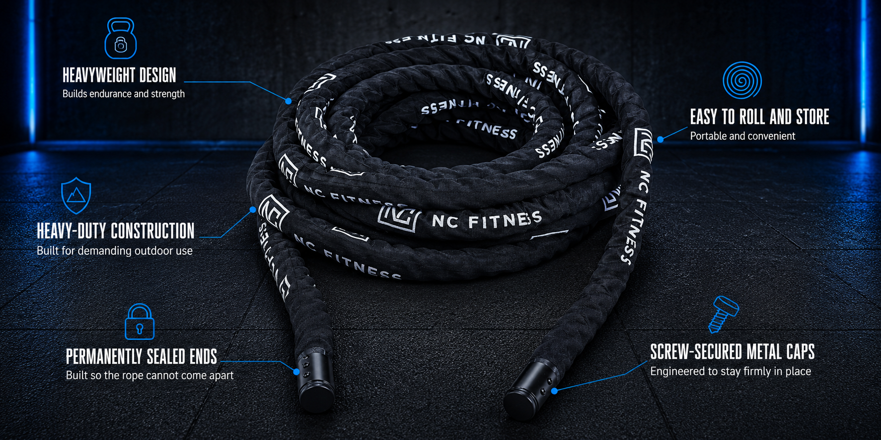 Climbing / Battling Ropes Banner