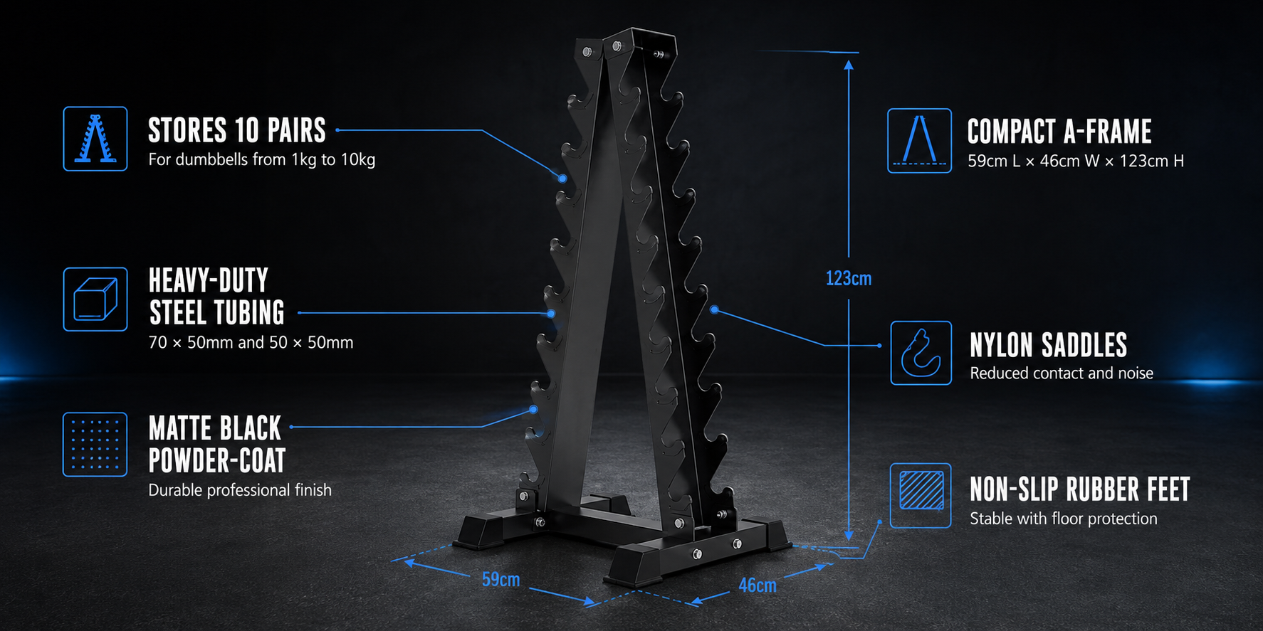 Dumbbell Storage Racks Banner