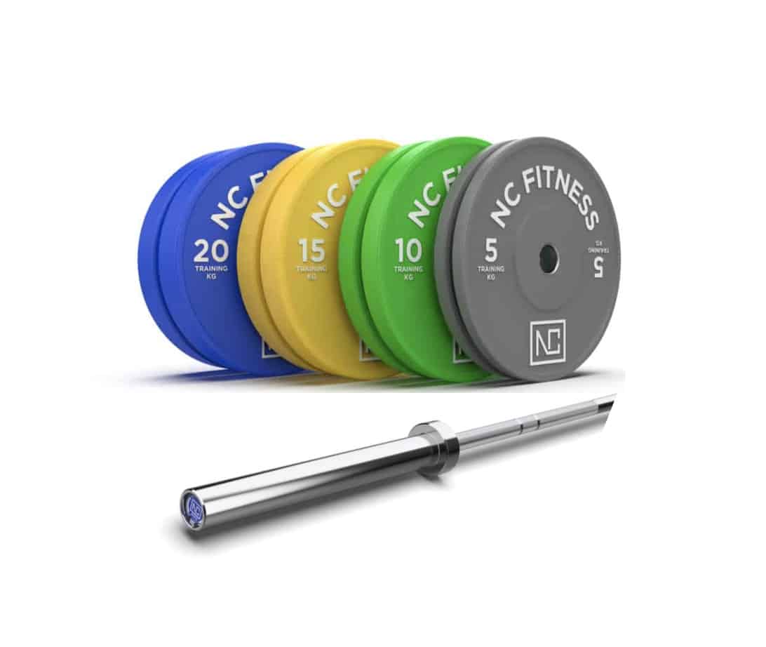 100Kg Olympic Bumper Plates set
