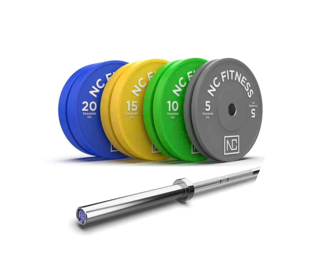 100Kg Olympic Bumper Plates set