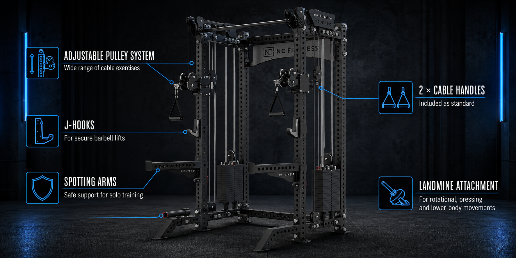 Functional Training Racks & Multi-Gym Machines Banner