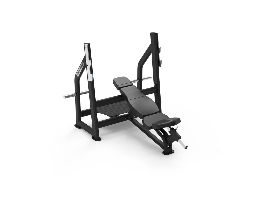 Commercial Fixed Incline Bench press