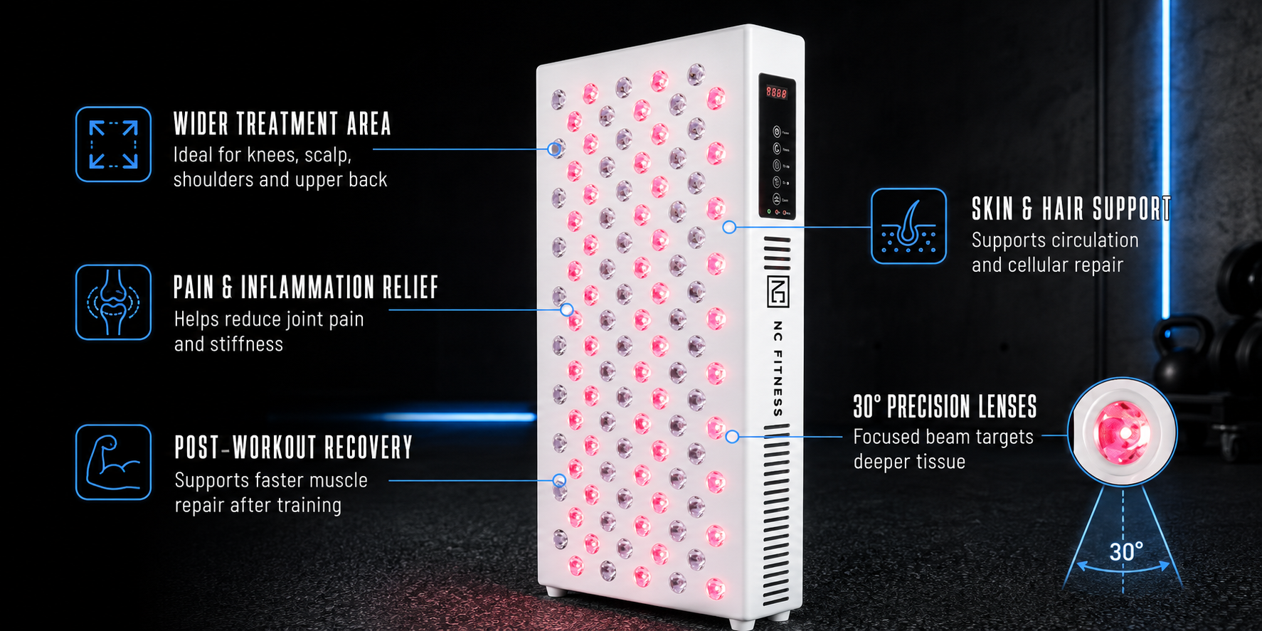 Red Light Therapy Banner