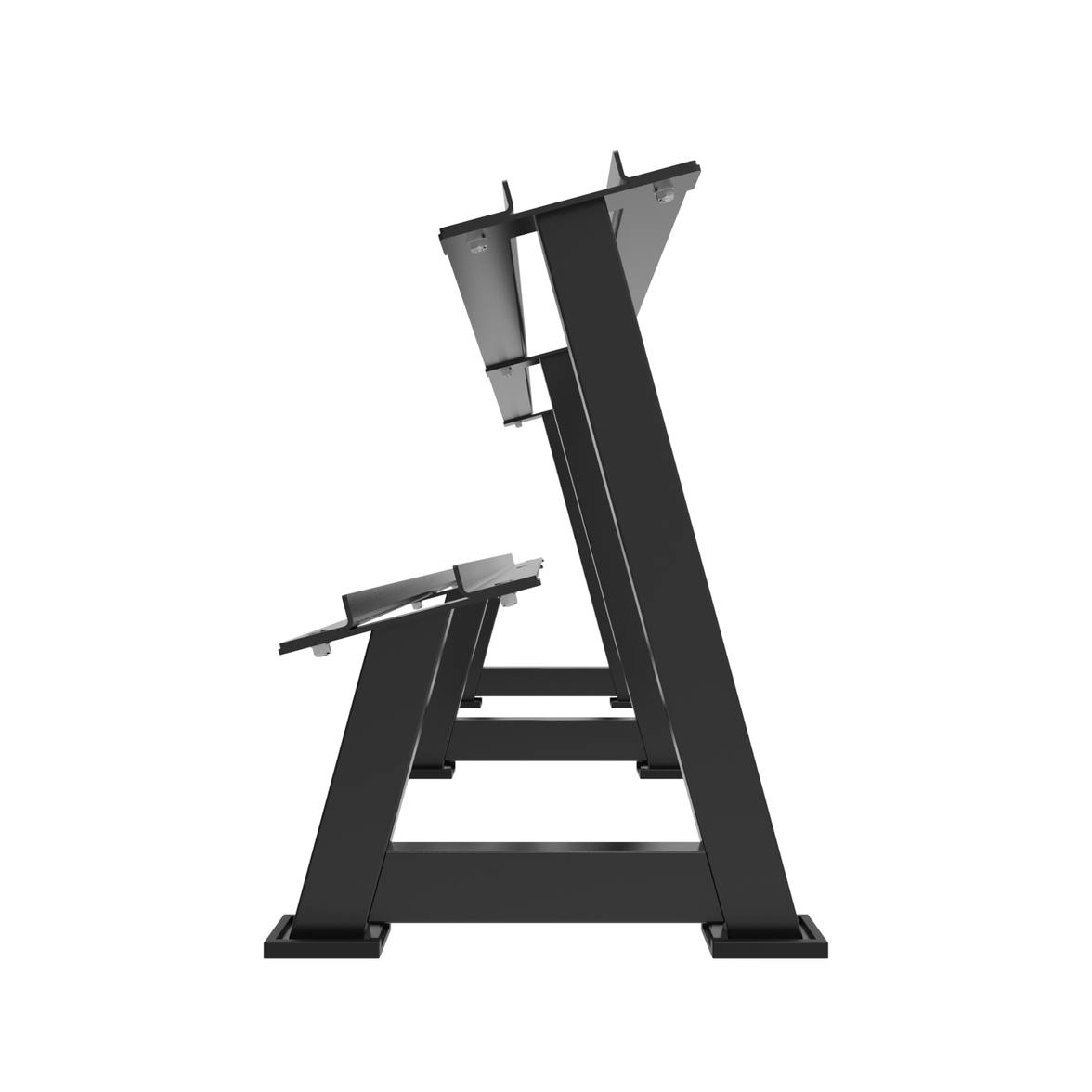 2 Tier Long Dumbbell Storage Rack
