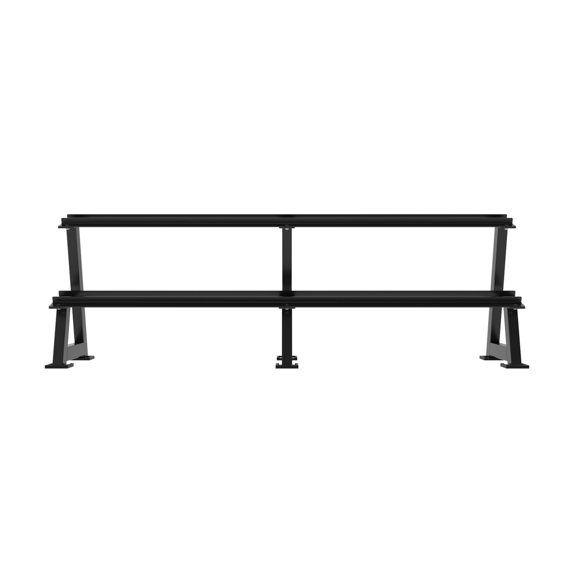 2 Tier Long Dumbbell Storage Rack