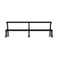 2 Tier Long Dumbbell Storage Rack