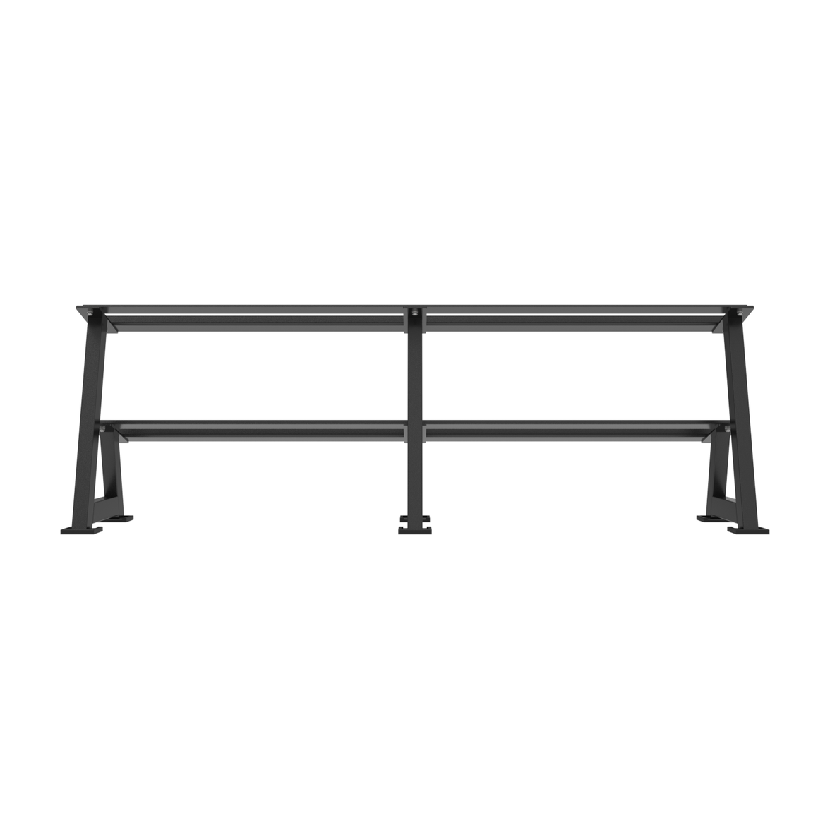 2 Tier Long Dumbbell Storage Rack