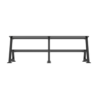 2 Tier Long Dumbbell Storage Rack
